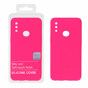 قاب سیلیکونی پاک کنی اورجینال Master Quality مدل Samsung Galaxy A10s - سرخابی (پک دار)