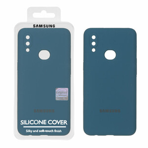 قاب سیلیکونی پاک کنی اورجینال Master Quality مدل Samsung Galaxy A10s - سبز کله غازی (پک دار)