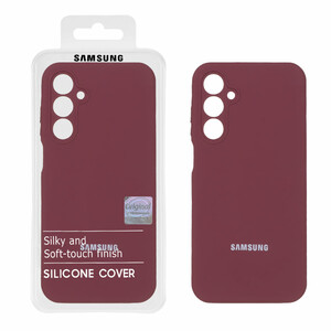 قاب سیلیکونی پاک کنی اورجینال Master Quality مدل Samsung Galaxy A25 5G - زرشکی (پک دار)