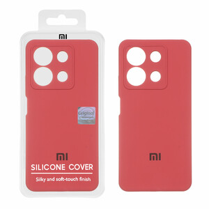 قاب سیلیکونی پاک کنی اورجینال Master Quality مدل Xiaomi Redmi Note 13 4G - هلویی (پک دار)