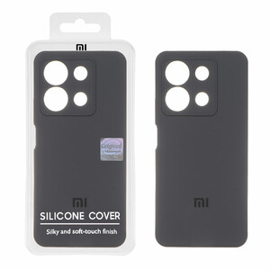 قاب سیلیکونی پاک کنی اورجینال Master Quality مدل Xiaomi Redmi Note 13 4G - خاکستری (پک دار)