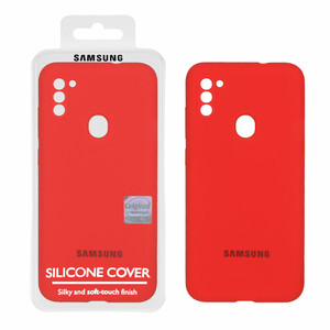 قاب سیلیکونی پاک کنی اورجینال Master Quality مدل Samsung Galaxy A11 / M11 - قرمز (پک دار)