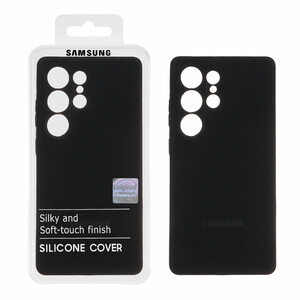 قاب سیلیکونی پاک کنی اورجینال Master Quality مدل Samsung Galaxy S25 Ultra - مشکی (پک دار)