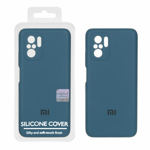 قاب سیلیکونی پاک کنی اورجینال Master Quality مدل Xiaomi Redmi Note 10 4G / Redmi Note 10S / Poco M5S - سبز کله غازی (پک دار)