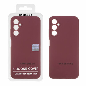 قاب سیلیکونی پاک کنی اورجینال Master Quality مدل Samsung Galaxy A05s - زرشکی (پک دار)