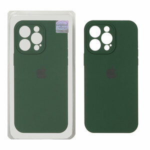 قاب سیلیکونی پاک کنی اورجینال Master Quality مدل Apple iPhone 14 Pro Max - سبز تیره (پک دار)