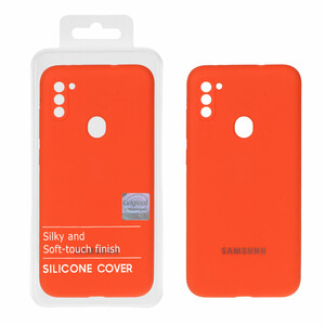 قاب سیلیکونی پاک کنی اورجینال Master Quality مدل Samsung Galaxy A11 / M11 - نارنجی (پک دار)