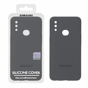 قاب سیلیکونی پاک کنی اورجینال Master Quality مدل Samsung Galaxy A10s - خاکستری (پک دار)