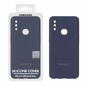 قاب سیلیکونی پاک کنی اورجینال Master Quality مدل Samsung Galaxy A10s - سرمه ای کد 1 (پک دار)