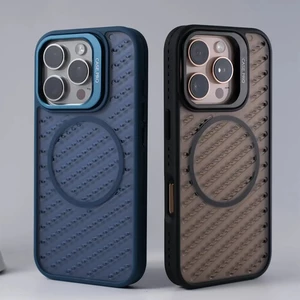 قاب اورجینال Yotoo مات MagSafe استندشو Apple iPhone 16 - خاکستری (پک دار) - NTC