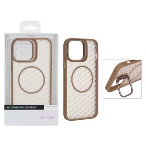 قاب اورجینال Yotoo مات MagSafe استندشو Apple iPhone 13 Pro Max - صحرایی (پک دار) - NTC