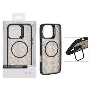 قاب اورجینال Yotoo مات MagSafe استندشو Apple iPhone 16 Pro Max - مشکی (پک دار) - NTC