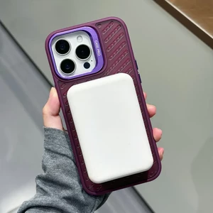 قاب اورجینال Yotoo مات MagSafe استندشو Apple iPhone 16 Pro Max - خاکستری (پک دار) - NTC