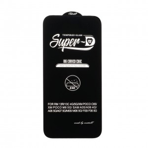 محافظ صفحه نمایش شیشه ای  Full Cover Super D Mietubl-ESD مناسب Samsung Galaxy A06 / A05- مشکی