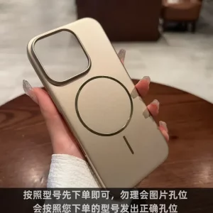 قاب متالیک MagSafe پشت سخت - رنگ سرمه ای