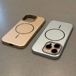 قاب متالیک MagSafe پشت سخت - رنگ سرمه ای