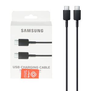 کابل شارژ سوپر فست و Samsung Type-C to Type-C PD - مشکی (گارانتی پارتیان پایا) درجه یک