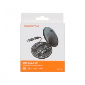 مجموعه لوازم جانبی موبایل Hicostar مدل HS-T09 - مشکی