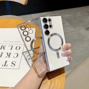 قاب اورجینال Magsafe الکترواستاتیک لنز گلس دار