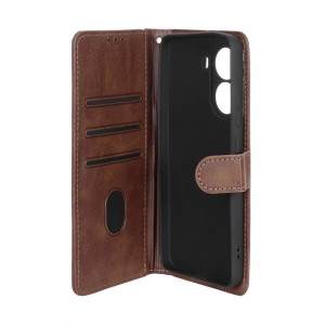 کیف گوشی پوکو Xiaomi Poco X7 Pro مدل لپتاپی مگنتی محافظ لنز دار - رنگ مشکی