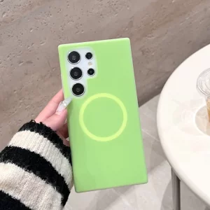 قاب اورجینال سیلیکونی پاستیلی Magsafe - سری S سامسونگ