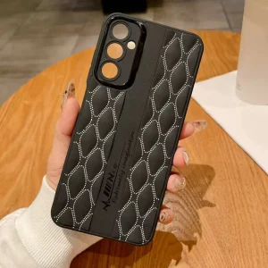 قاب پافر لوزی محافظ لنز دار - رنگ مشکی