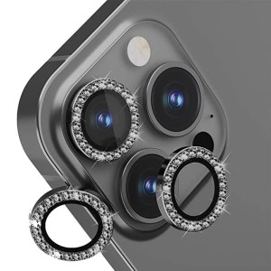 محافظ لنز رینگی اورجینال نگین دار آیفون iphone