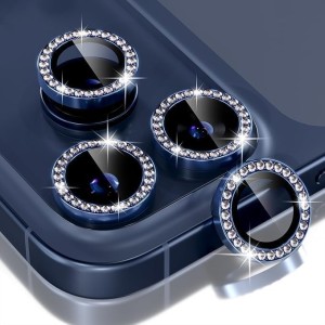 محافظ لنز رینگی اورجینال نگین دار آیفون iphone