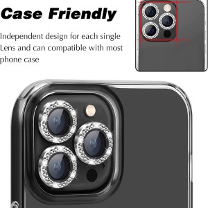 محافظ لنز رینگی اورجینال نگین دار آیفون iphone