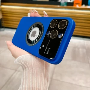 قاب اورجینال Kathy Tech محافظ لنز شیشه ای Magsafe کلاسیک Apple iPhone 11 - سفید (پک دار)