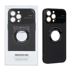 قاب اورجینال Kathy Tech محافظ لنز شیشه ای Magsafe کلاسیک Apple iPhone 13 Pro Max - مشکی (پک دار)