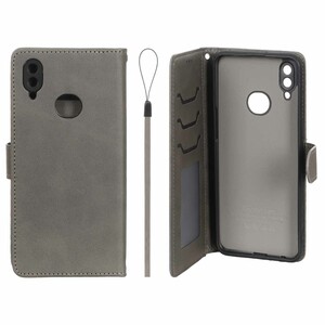 کیف موبایل مگنتی درجه یک داخل خز MNC Plus مدل Samsung Galaxy A10s - خاکستری