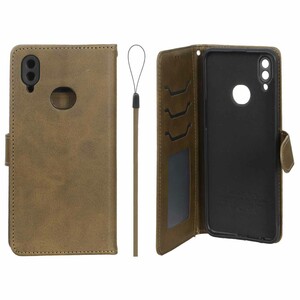 کیف موبایل مگنتی درجه یک داخل خز MNC Plus مدل Samsung Galaxy A10s - سبز زیتونی