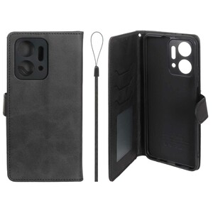 کیف موبایل مگنتی درجه یک داخل خز MNC Plus مدل Honor X7a - مشکی