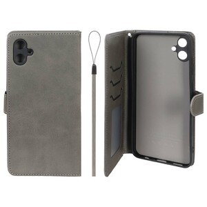 کیف موبایل مگنتی درجه یک داخل خز MNC Plus مدل Samsung Galaxy A05 - خاکستری