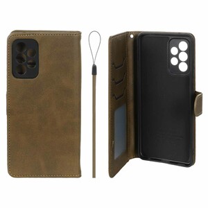 کیف موبایل مگنتی درجه یک داخل خز MNC Plus مدل Samsung Galaxy A52 / A52s - سبز زیتونی