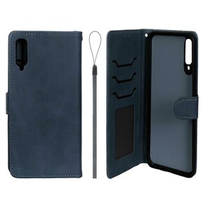 کیف موبایل مگنتی درجه یک داخل خز MNC Plus مدل Samsung Galaxy A70 / A70s - سرمه ای