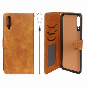 کیف موبایل مگنتی درجه یک داخل خز MNC Plus مدل Samsung Galaxy A70 / A70s - عسلی