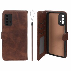 کیف موبایل مگنتی درجه یک داخل خز MNC Plus مدل Xiaomi Redmi 9T 4G - قهوه ای