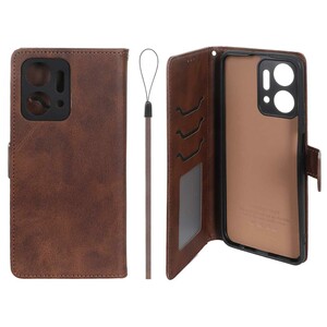 کیف موبایل مگنتی درجه یک داخل خز MNC Plus مدل Honor X7a - قهوه ای