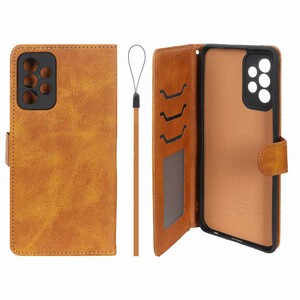 کیف موبایل مگنتی درجه یک داخل خز MNC Plus مدل Samsung Galaxy A72 - عسلی