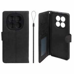 کیف موبایل مگنتی درجه یک داخل خز MNC Plus مدل Xiaomi Redmi Note 14 Pro 5G / Redmi Note 14 Pro Plus 5G / Poco X7 5G - مشکی