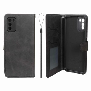 کیف موبایل مگنتی درجه یک داخل خز MNC Plus مدل Xiaomi Poco M3 - مشکی