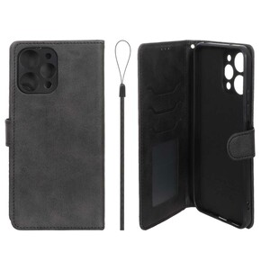 کیف موبایل مگنتی درجه یک داخل خز MNC Plus مدل Xiaomi Redmi 12 / Poco M6 Pro 5G - مشکی