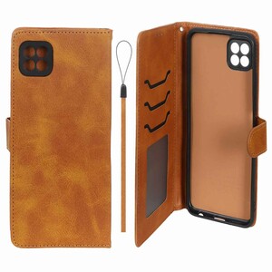 کیف موبایل مگنتی درجه یک داخل خز MNC Plus مدل Samsung Galaxy A22 5G - عسلی