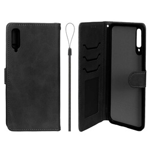 کیف موبایل مگنتی درجه یک داخل خز MNC Plus مدل Samsung Galaxy A70 / A70s - مشکی