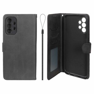 کیف موبایل مگنتی درجه یک داخل خز MNC Plus مدل Samsung Galaxy A13 4G - مشکی