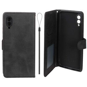 کیف موبایل مگنتی درجه یک داخل خز MNC Plus مدل Samsung Galaxy A02 / M02 - مشکی