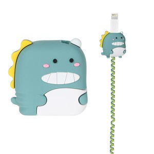 ست سیلیکونی عروسکی محافظ کابل و شارژر شیائومی 120 وات - طرح 43