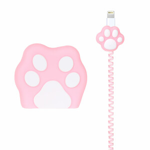 ست سیلیکونی عروسکی محافظ کابل و شارژر شیائومی 120 وات - طرح 40